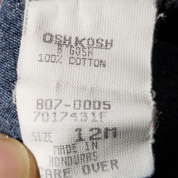 Vintage Oshkosh Toddler Denim Overalls - Picture 5 of 5